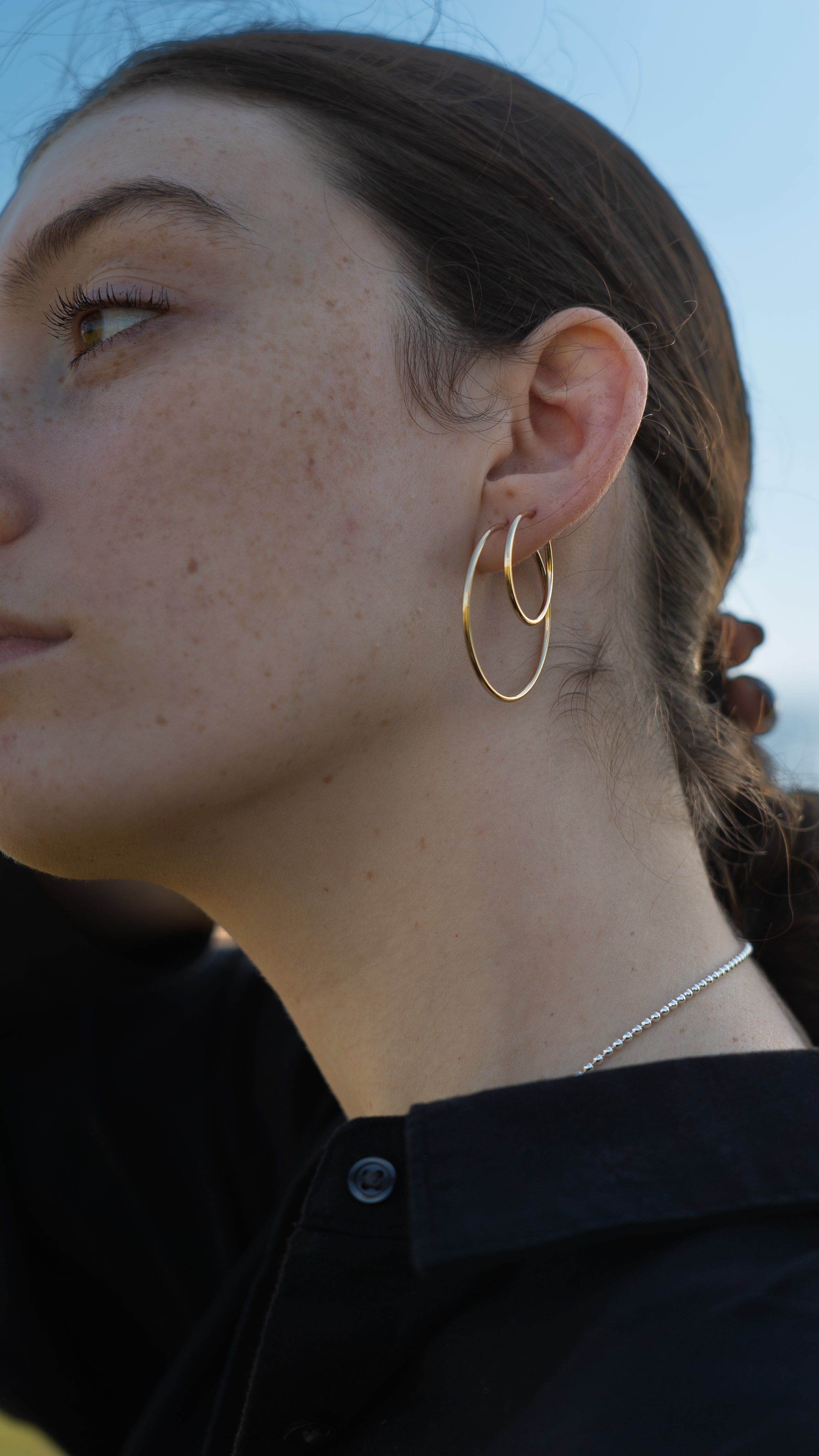 flexi gold hoops