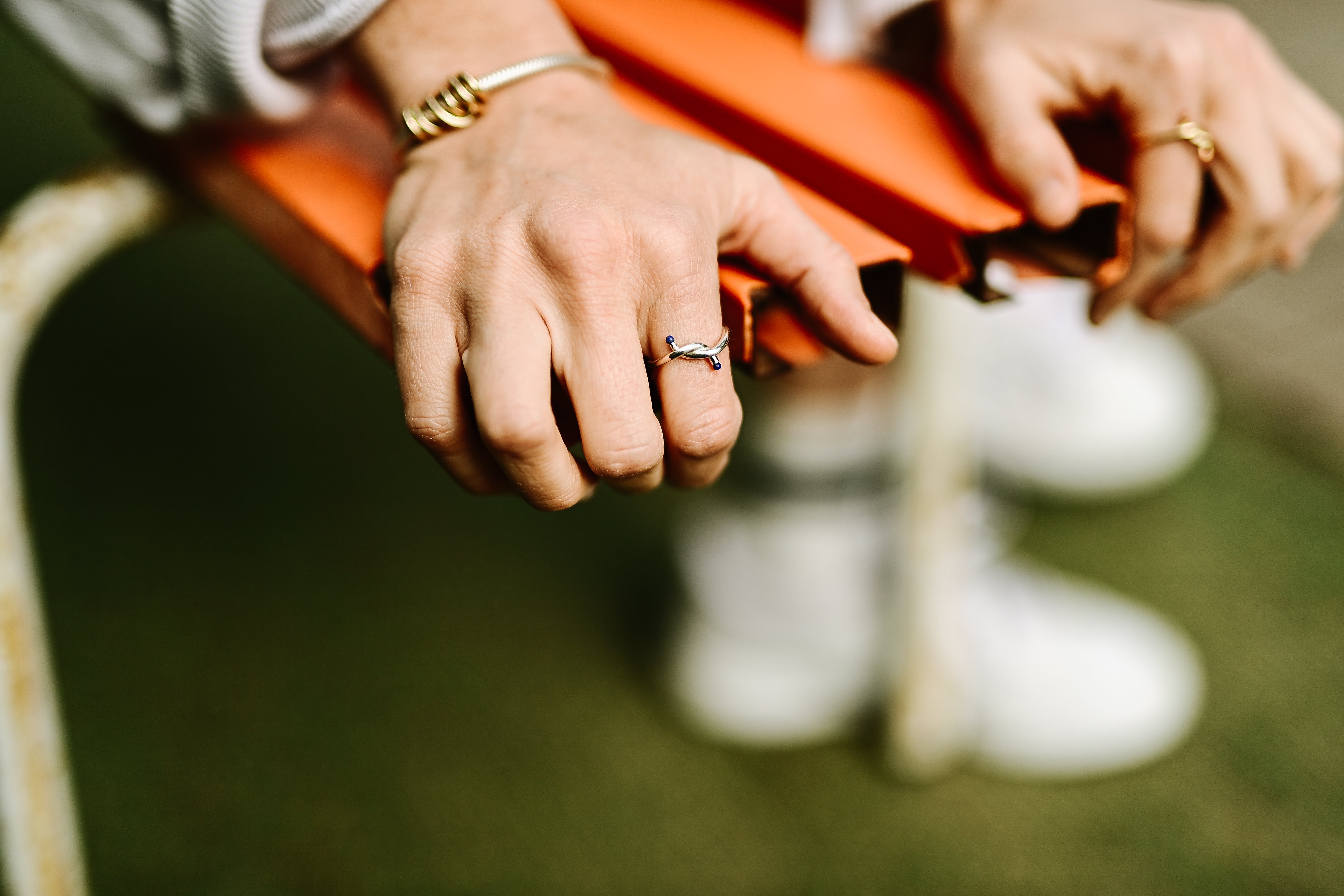 KNOT SORRY RING SILVER