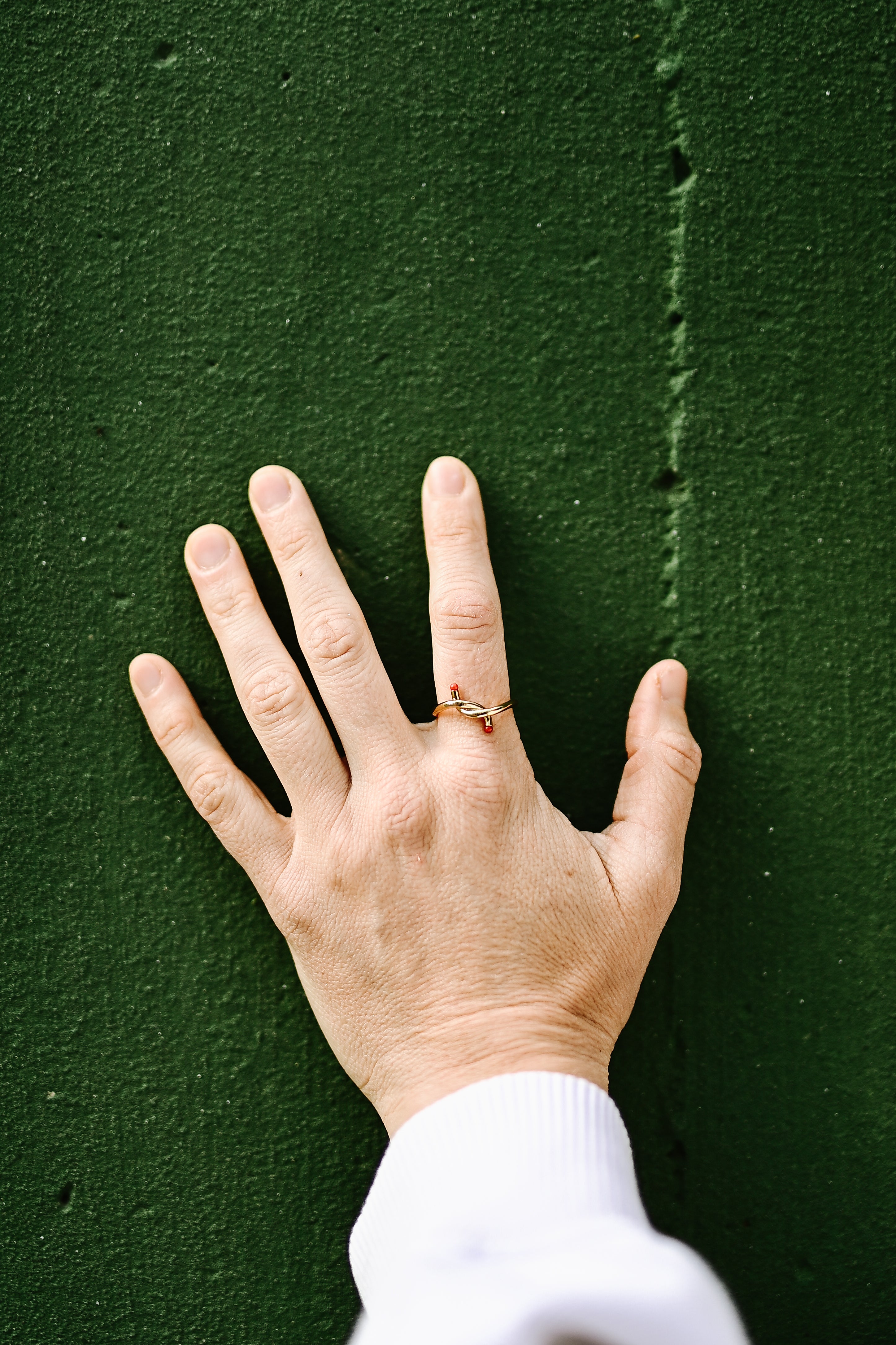 KNOT SORRY RING GOLD