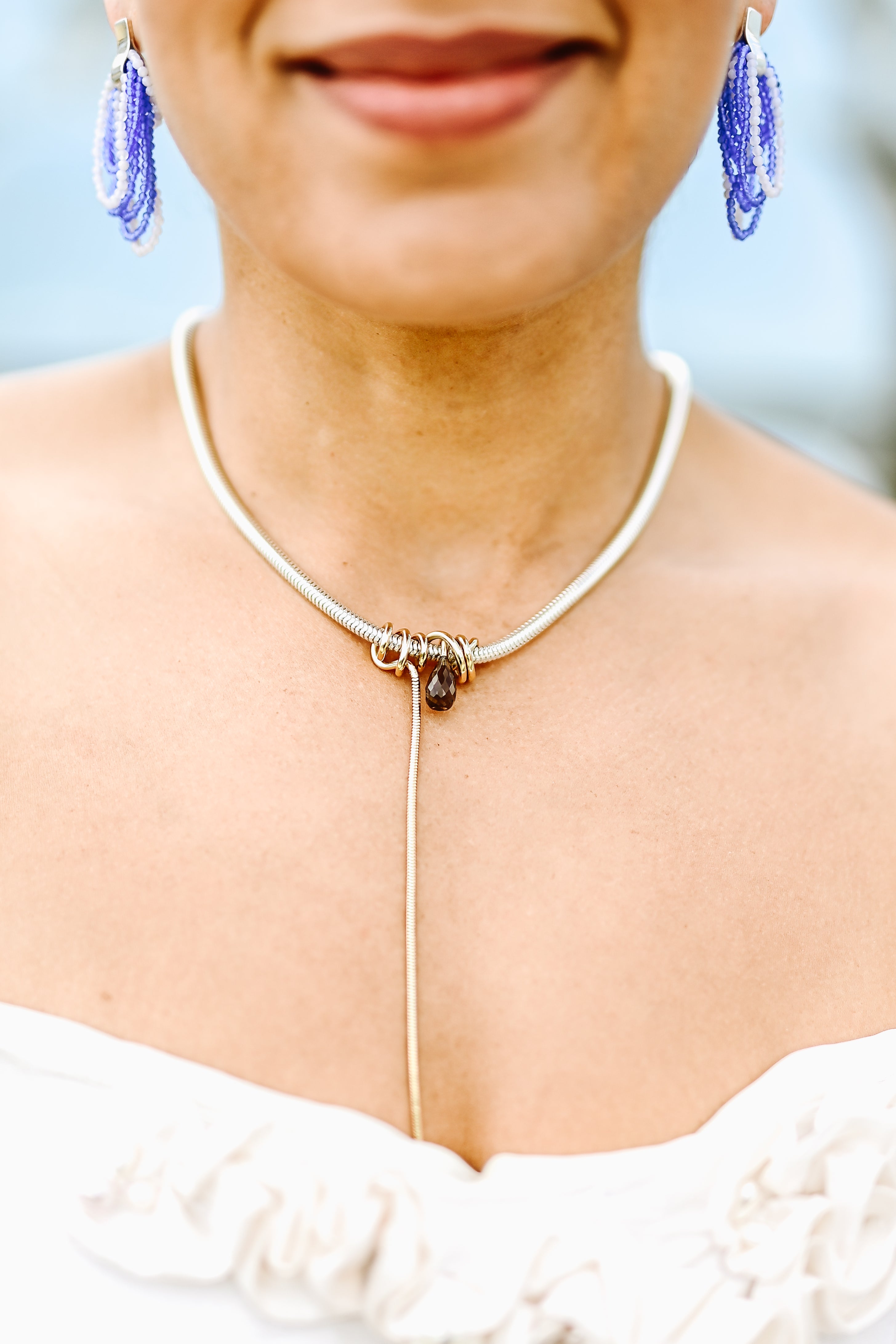 MAKE 'M DROP NECKLACE-MIX