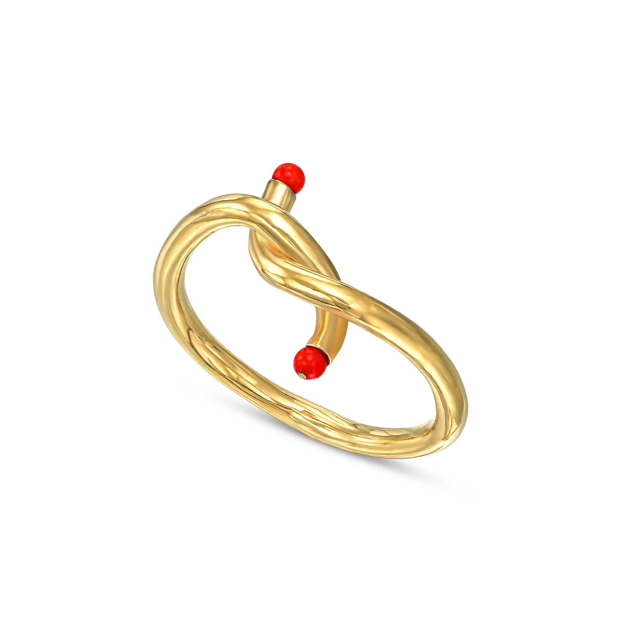 KNOT SORRY RING GOLD