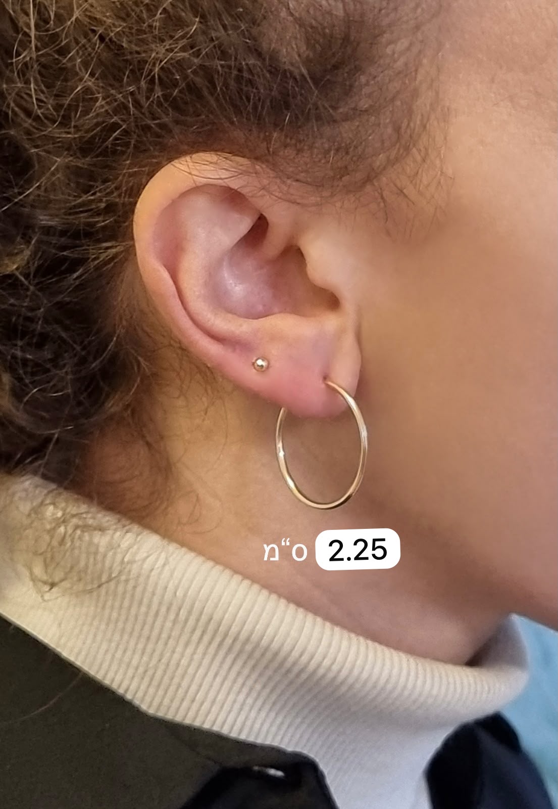 flexi gold hoops