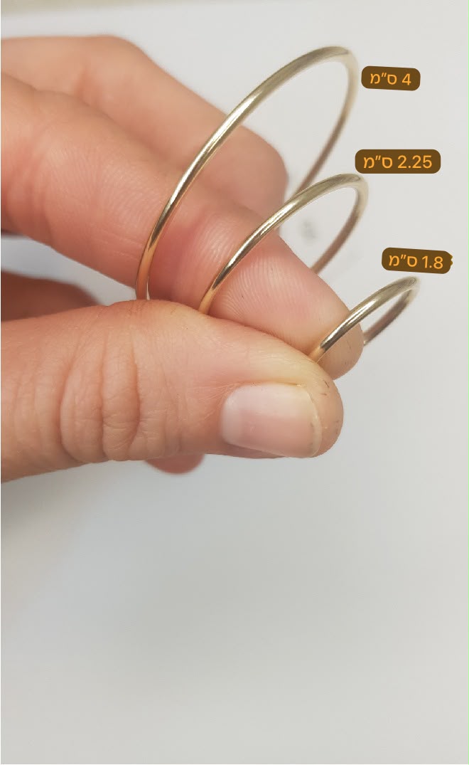 flexi gold hoops