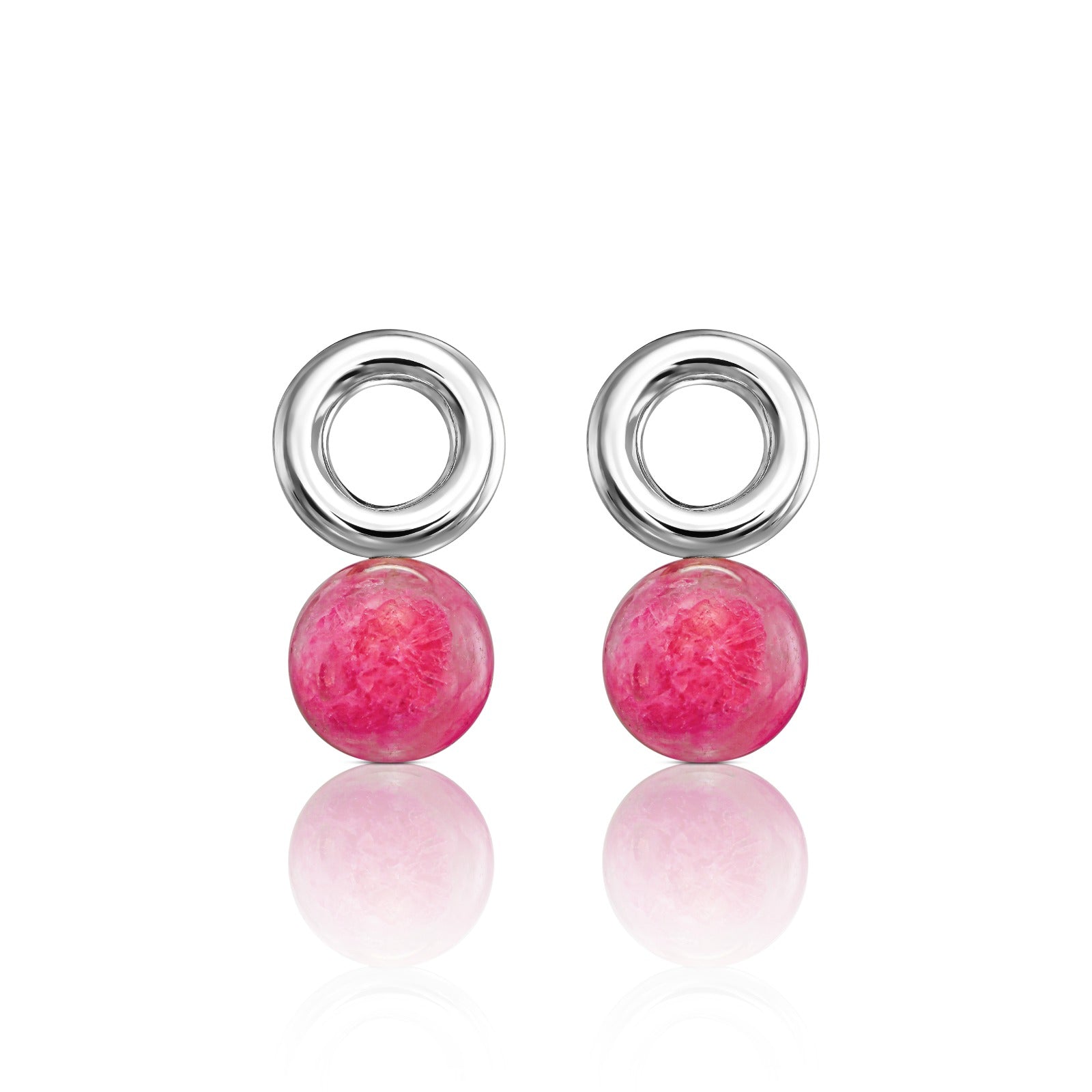 BLUSH EARRING- SILVER