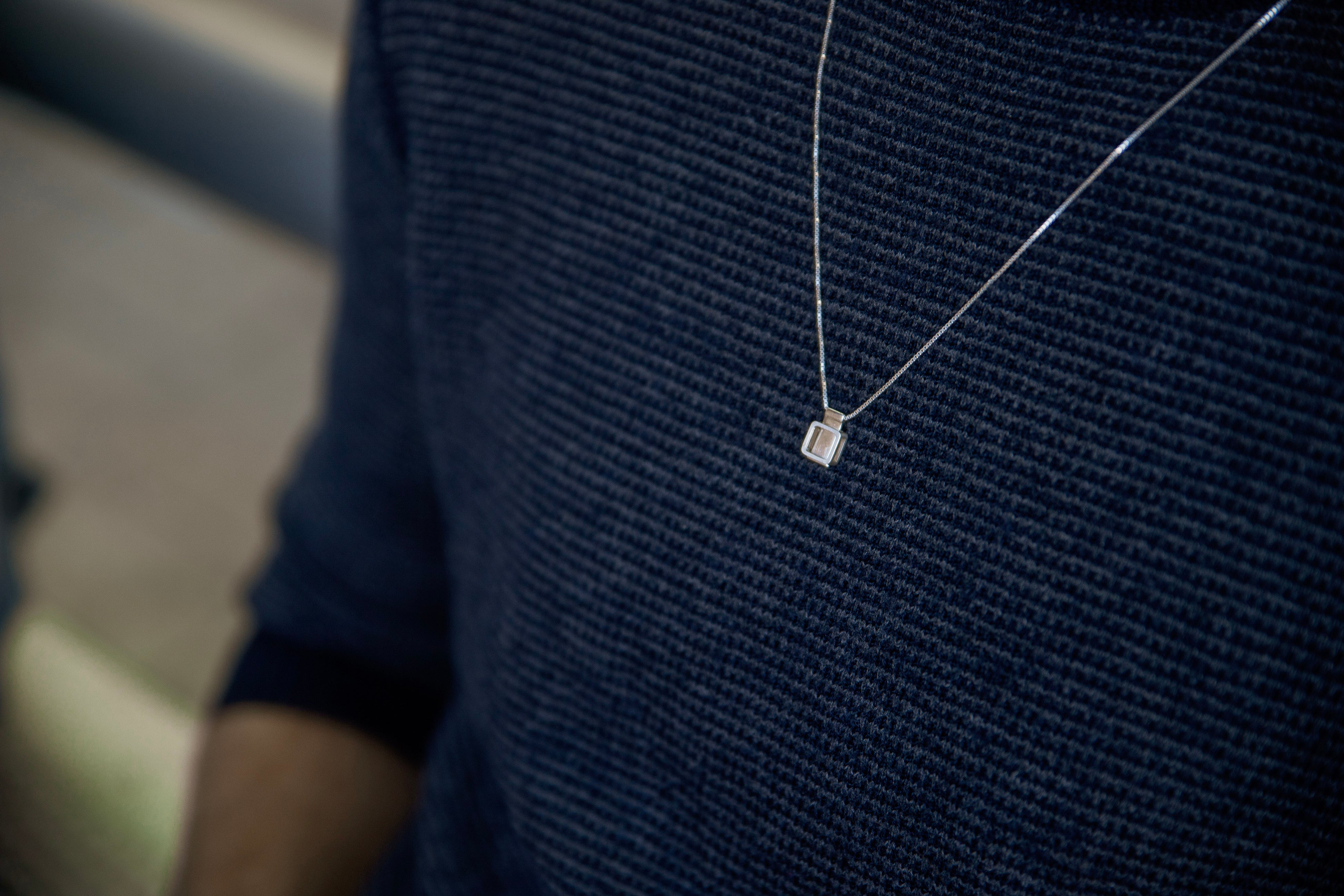 Frame Necklace- Gold&Silver