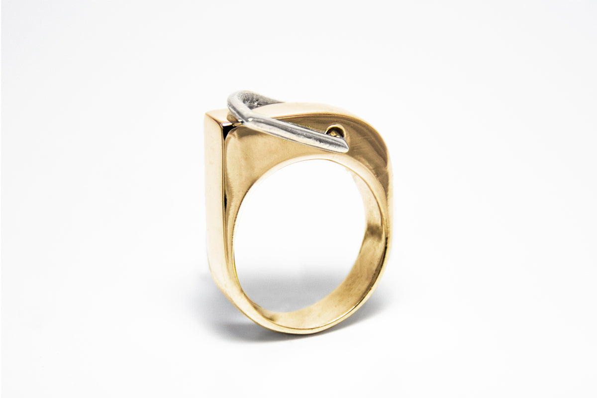 Link Ring//Gold