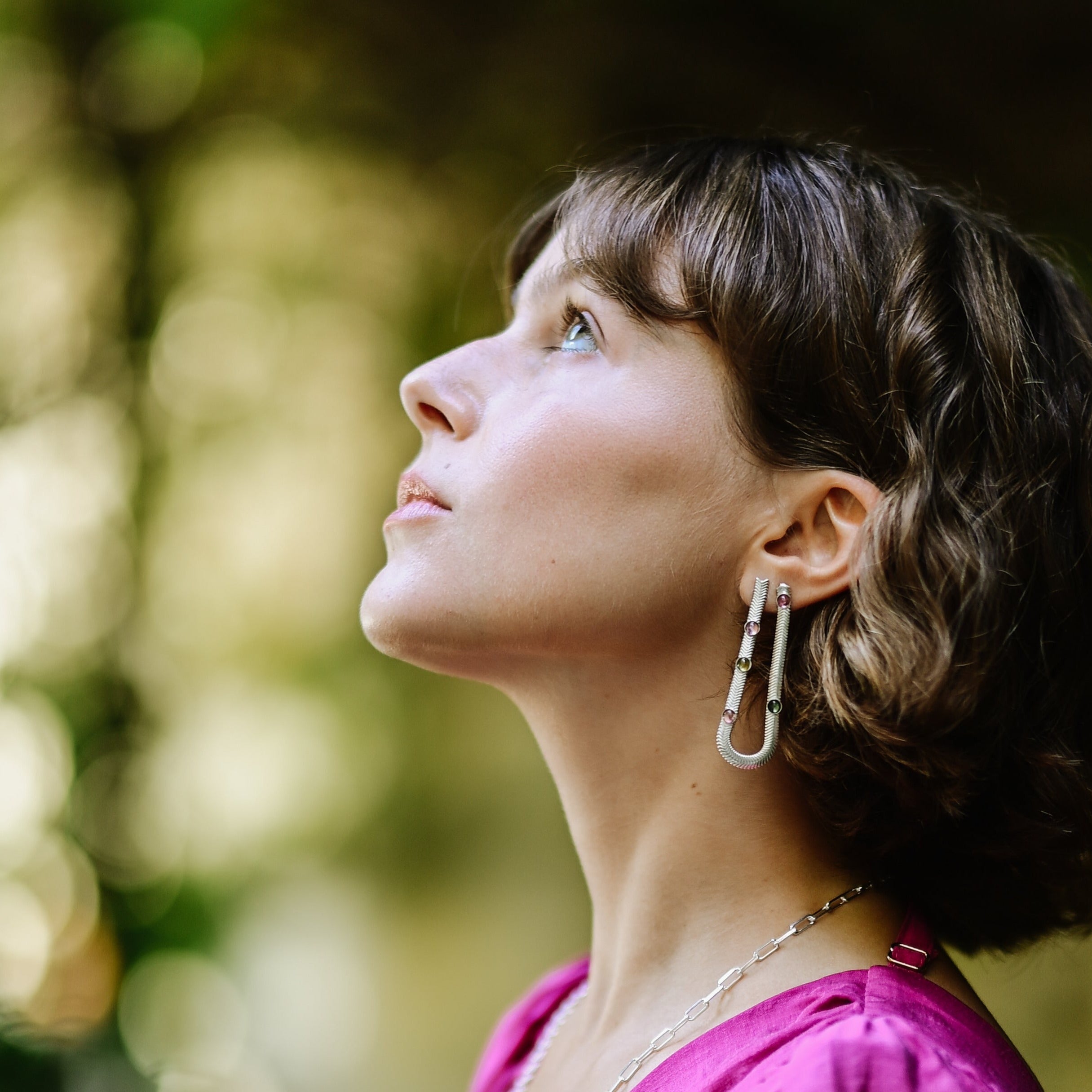 Fancy This Earring- Tourmaline