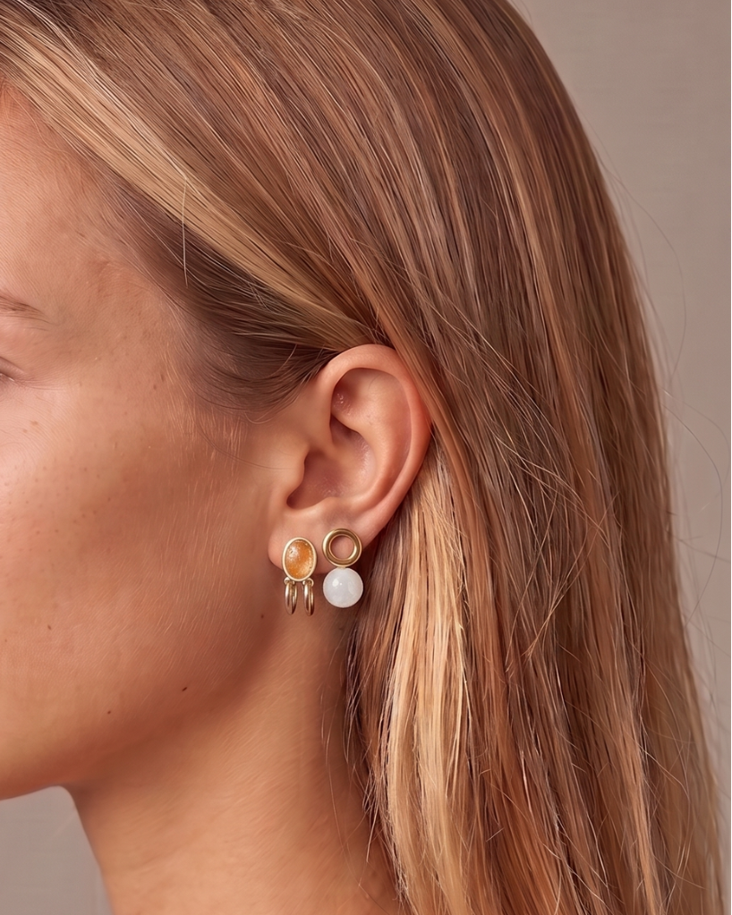 BLUSH EARRING- GOLD