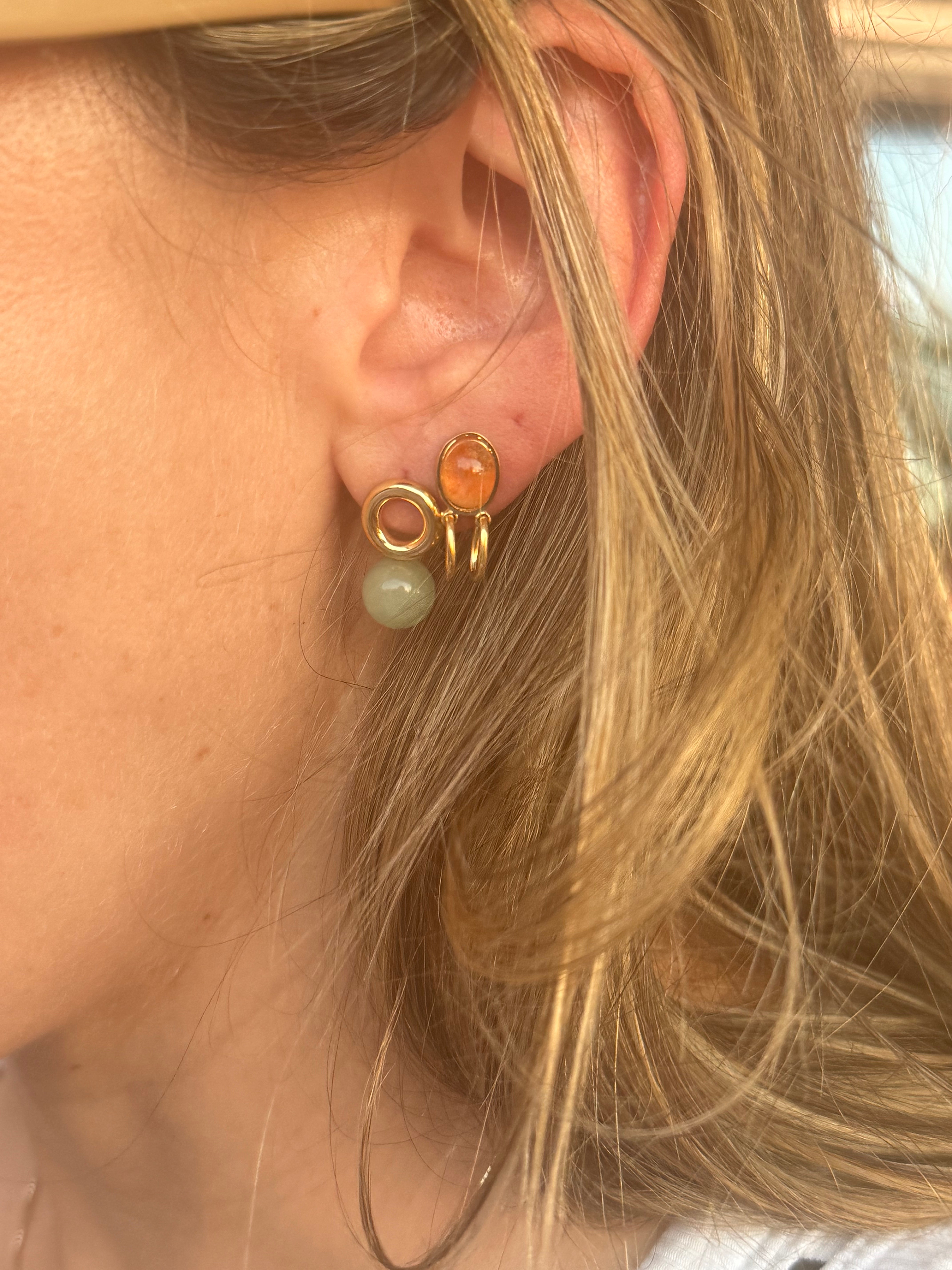 BLUSH EARRING- GOLD