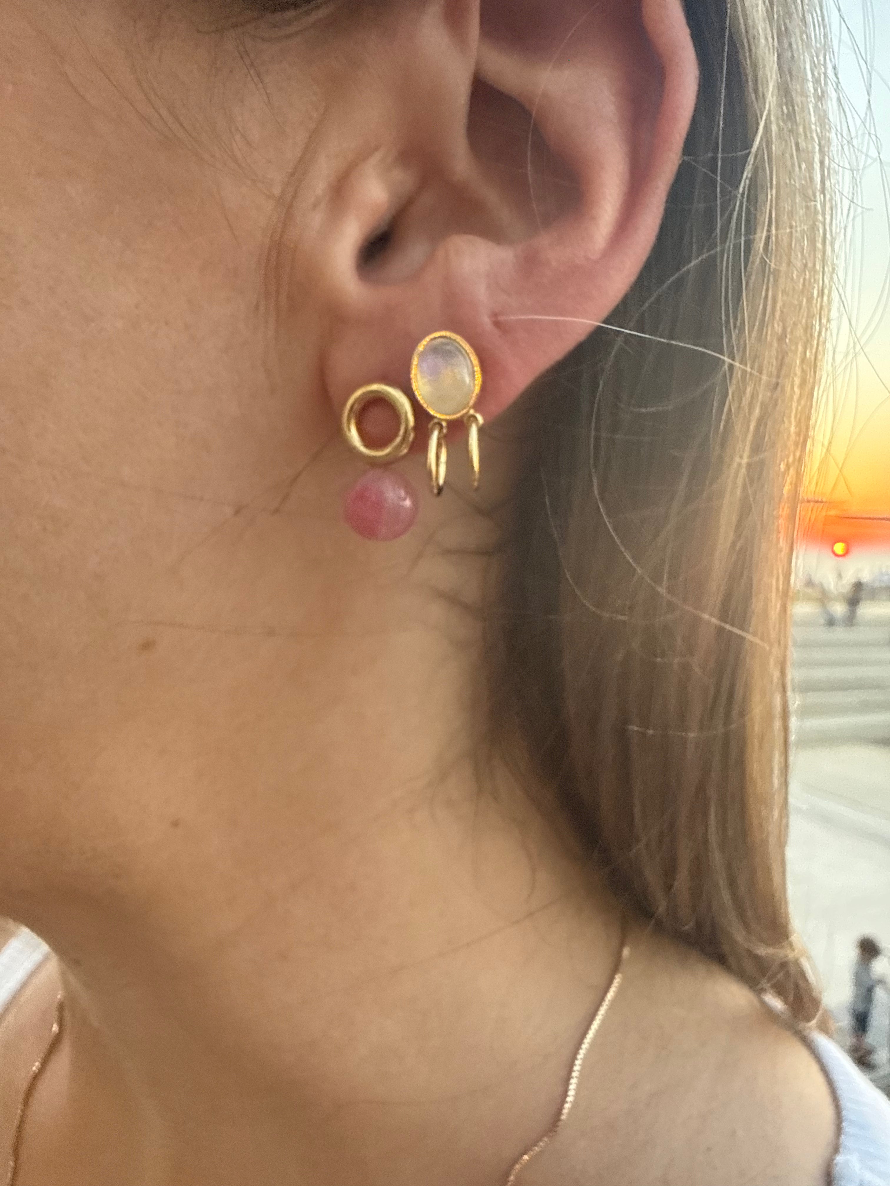 BLUSH EARRING- GOLD