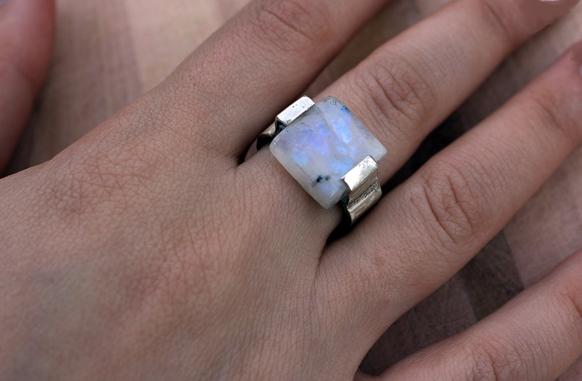 Precious Square Ring