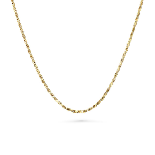 golden rope necklace
