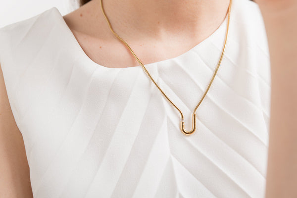 Farce Necklace Gold