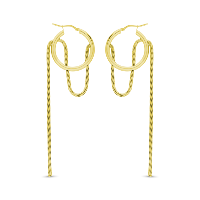 Hula Hoop Earrings