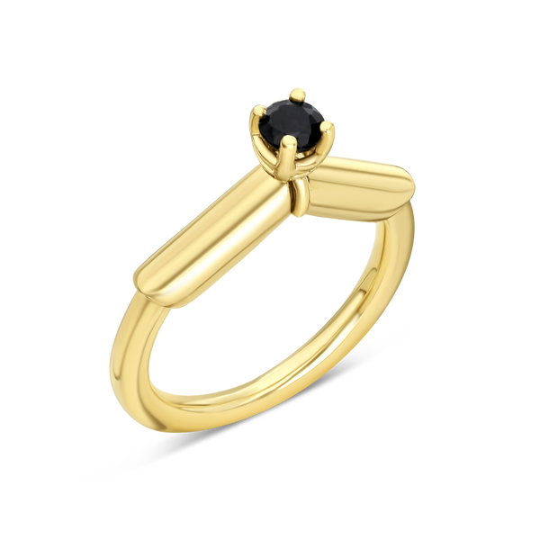 Tipsy Ring-Gold