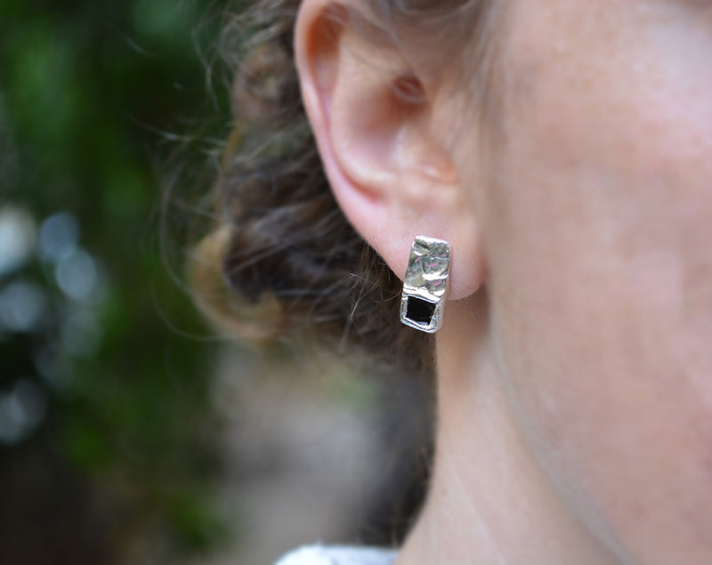 Raw metal //clear square