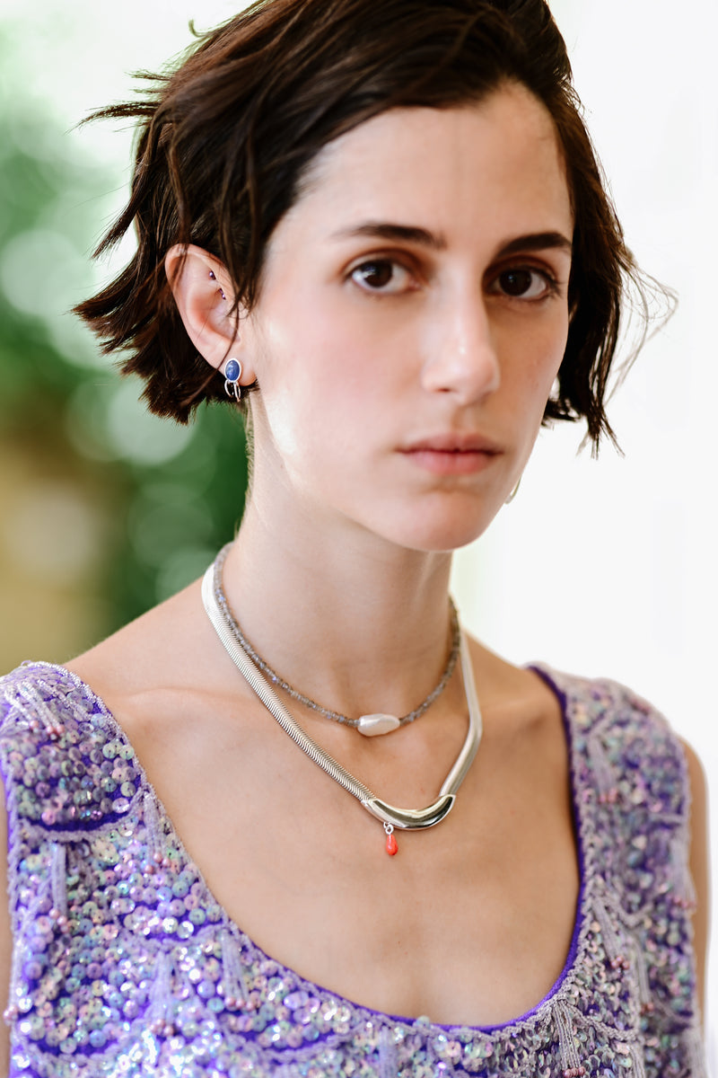 Red Velvet Necklace