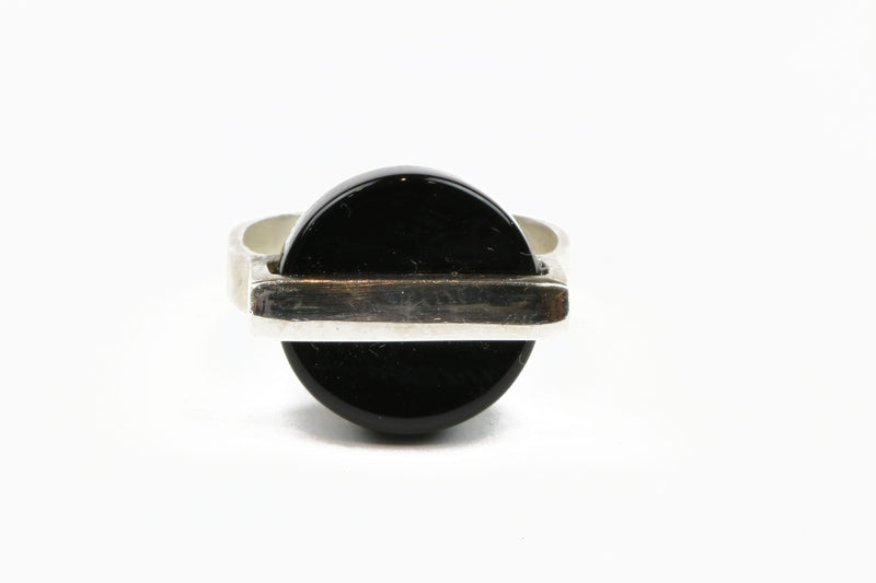 Black Saturn Ring