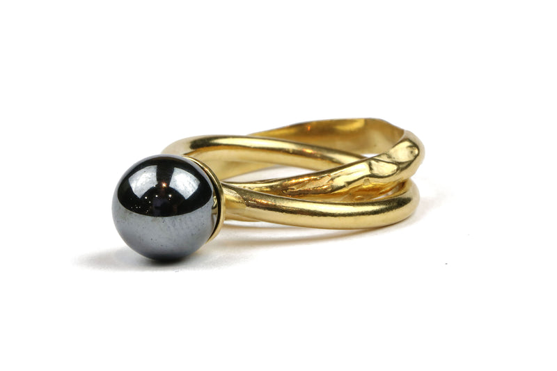 Full Moon Ring- Silver