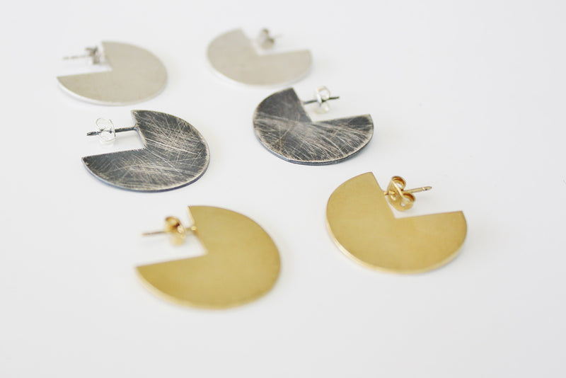 Disc Earrings