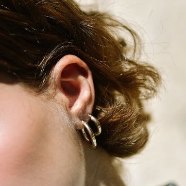 Classic Gold Hoops