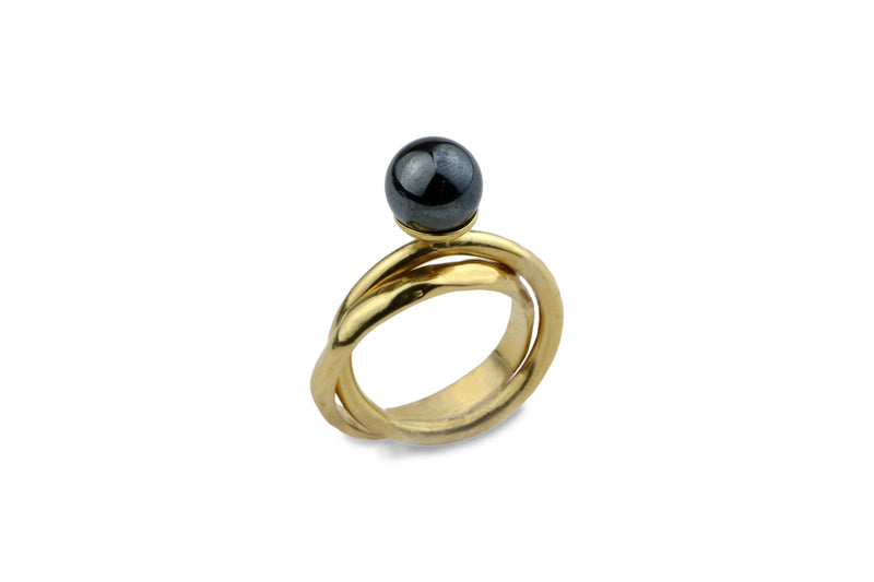Full Moon Ring- Gold