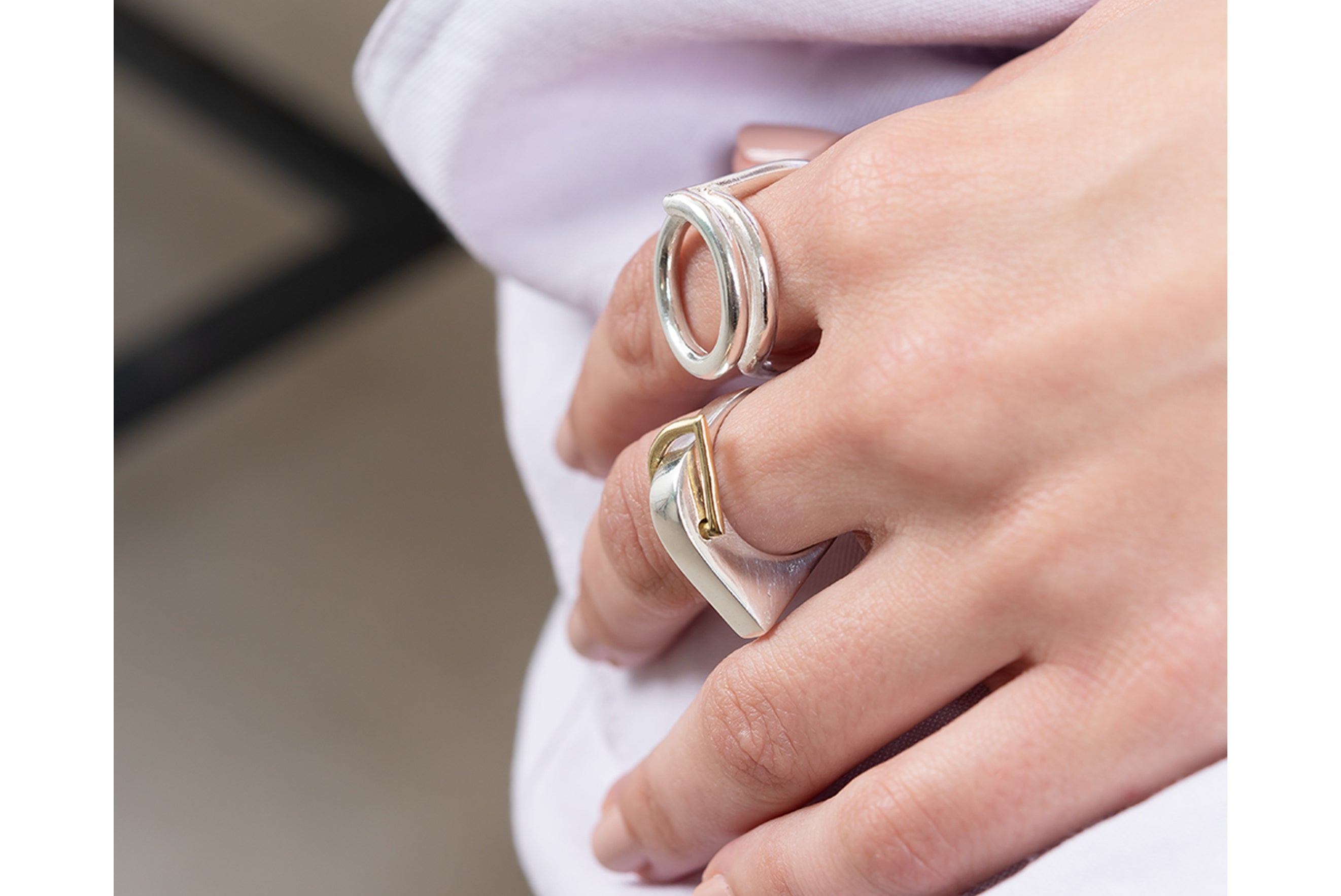 Link Ring//silver